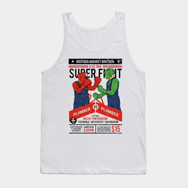 Brother Fight Tank Top by Dark Planet Tees